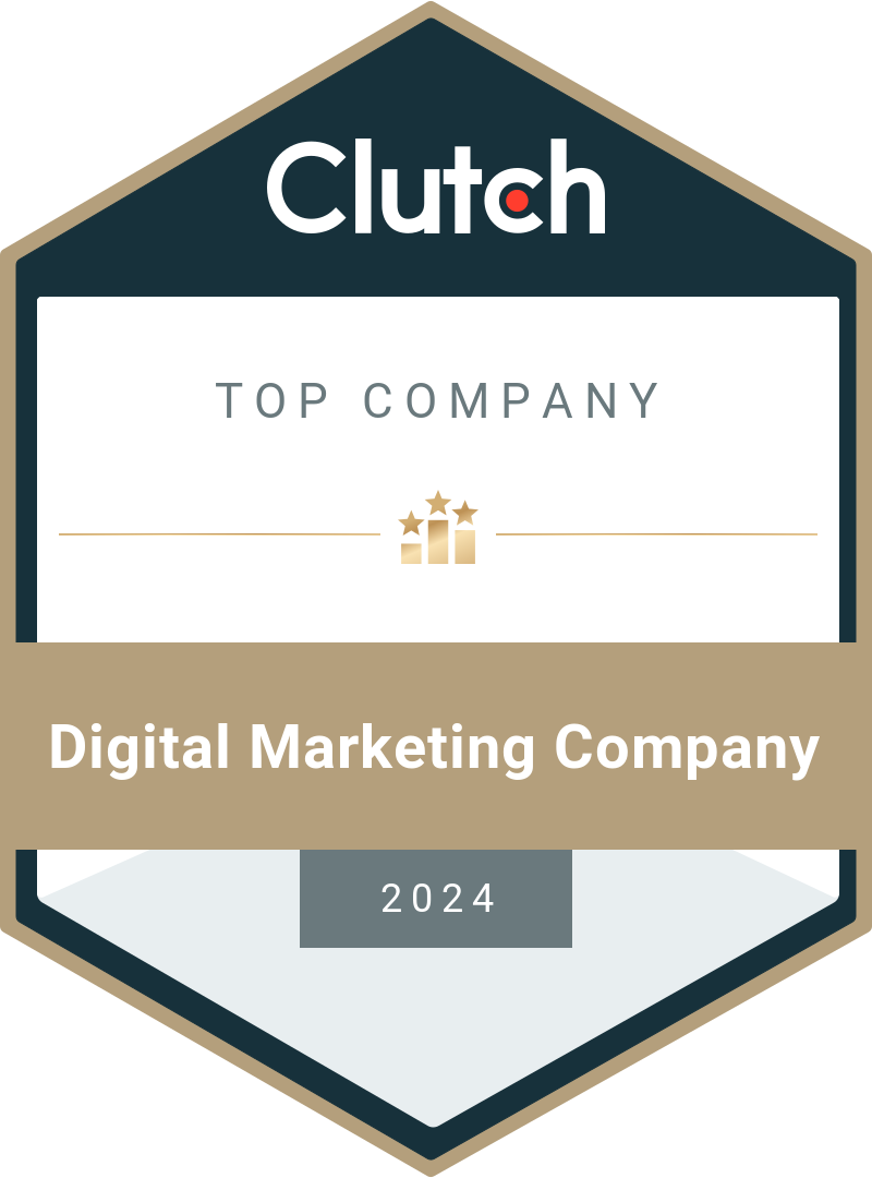 Clutch.io top company award awarded to Truth Tree for digital marketing