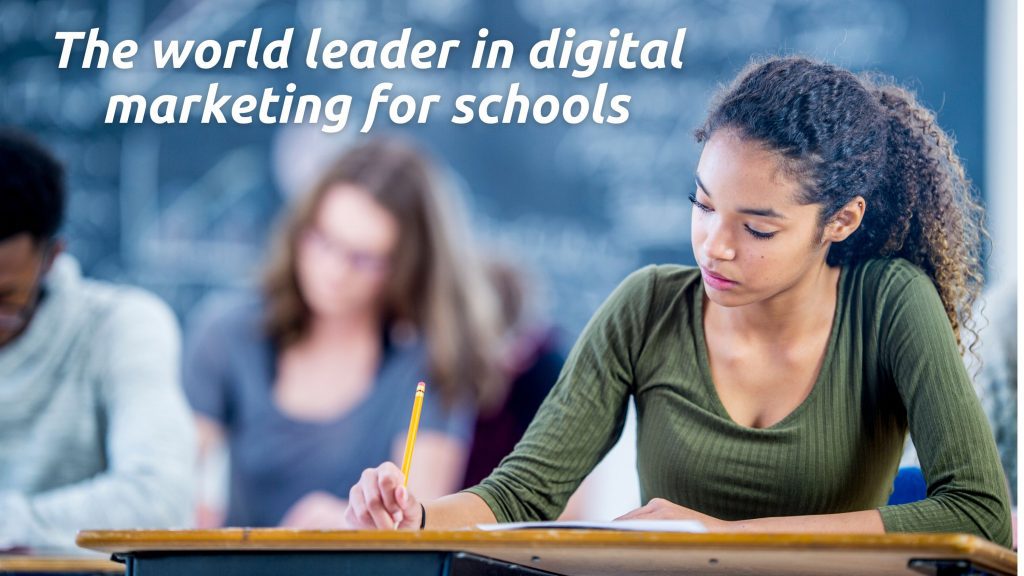 The world leader in digital marketing for schools.